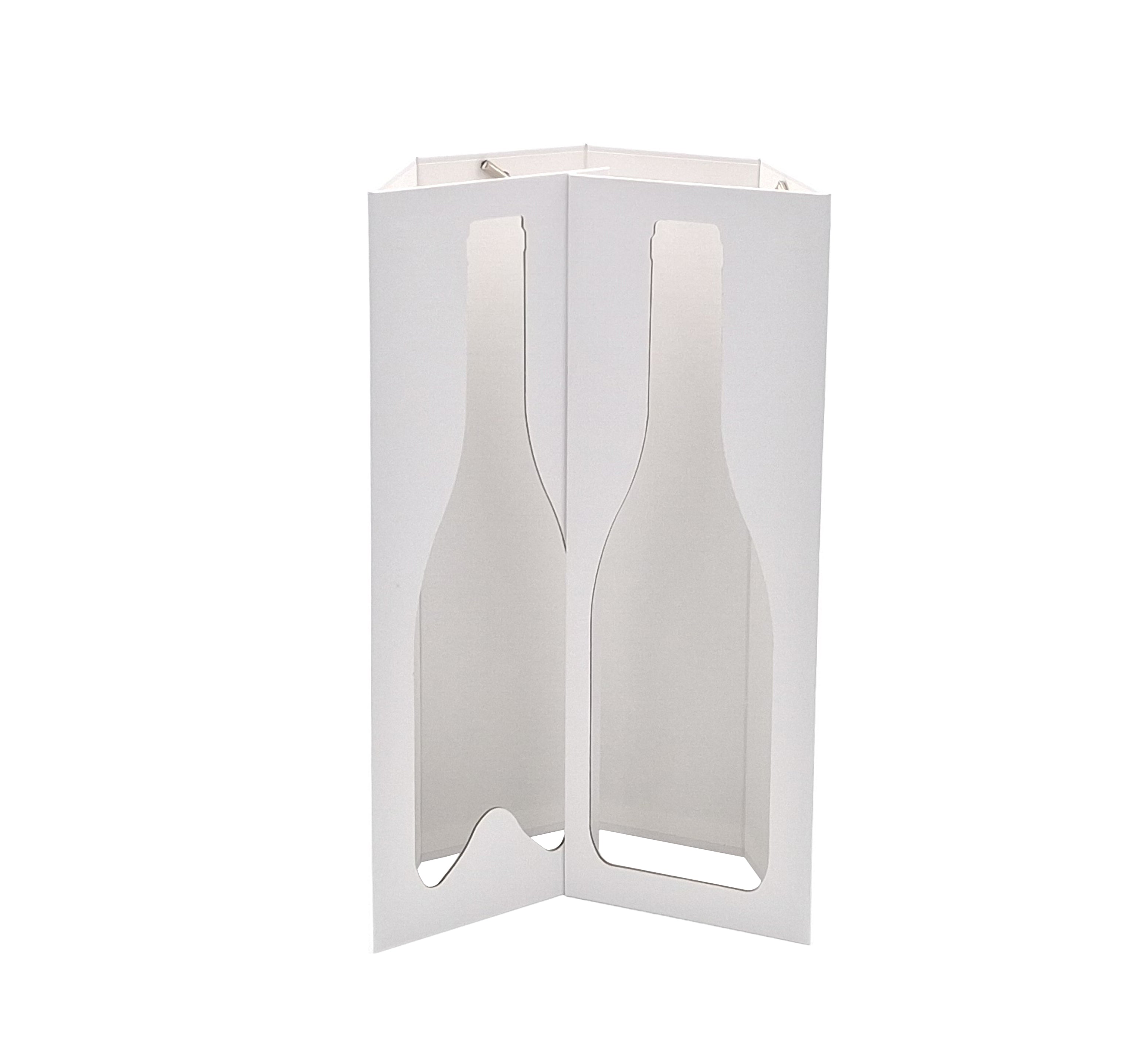 Premium Box with Magnet and Handle for Bottle - White