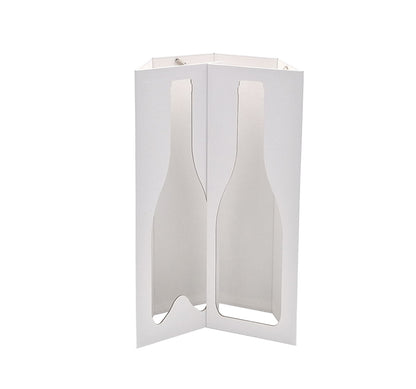 Premium Box with Magnet and Handle for Bottle - White