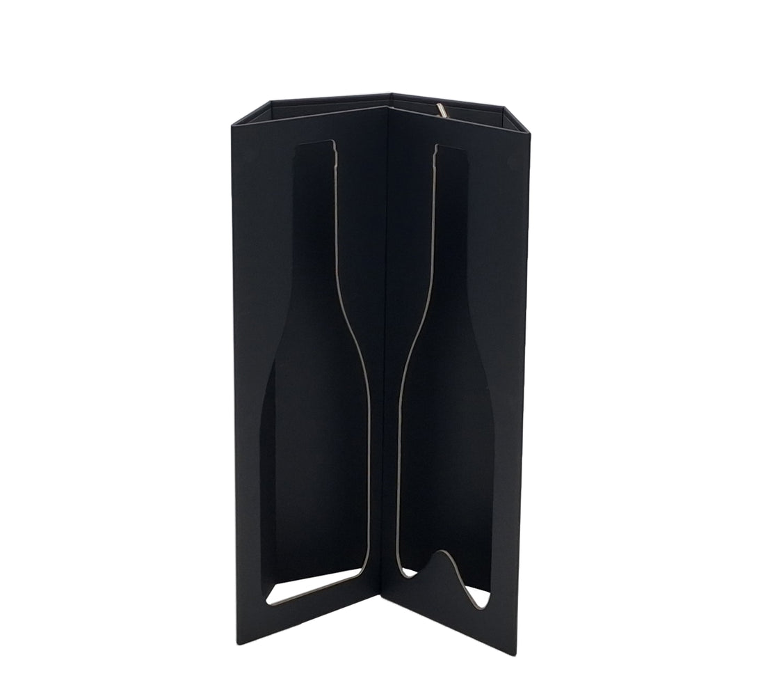 Premium Box with Magnet and Handle for Bottle - Black