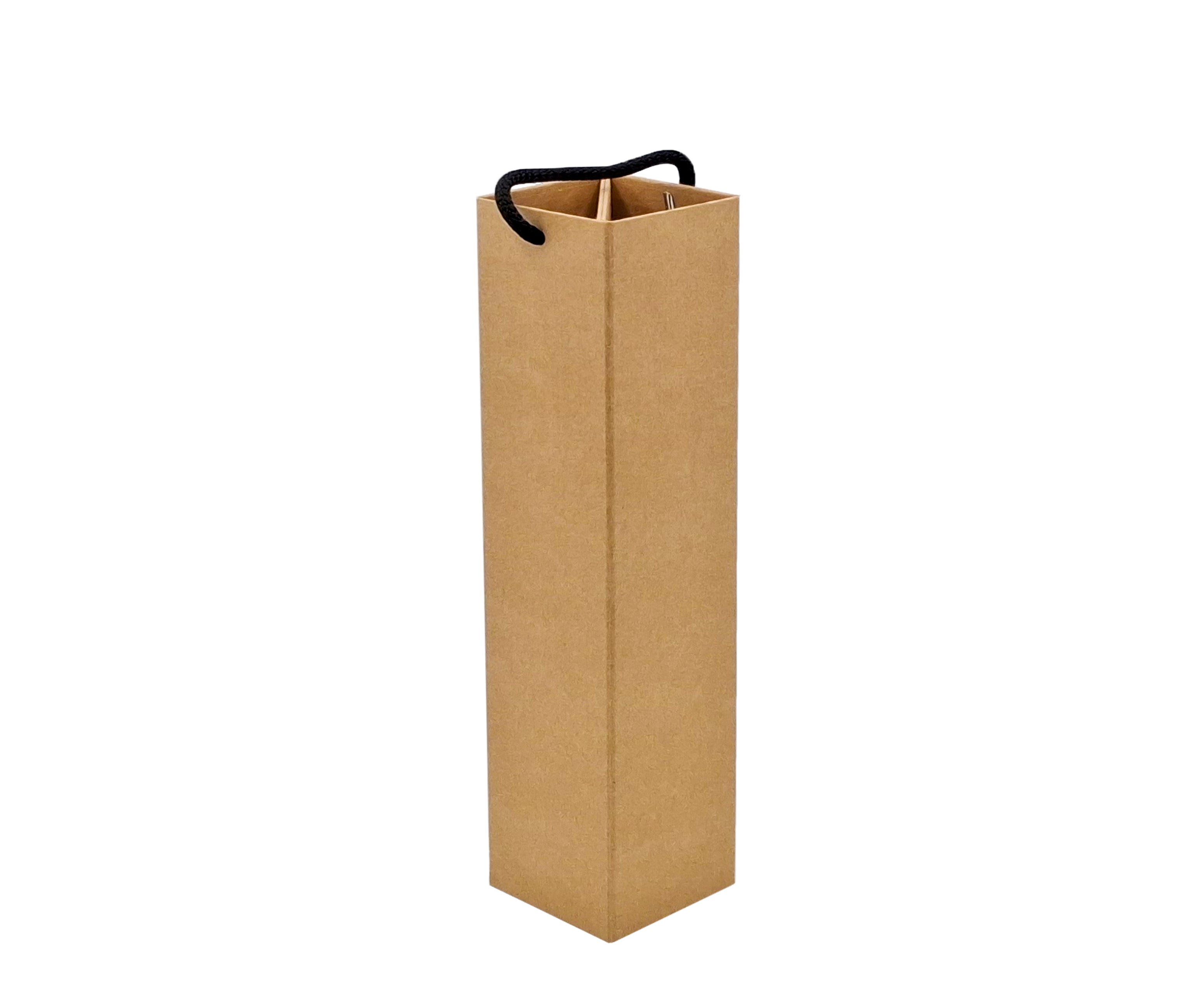 Premium Box with Magnet and Handle for Bottle - Kraft