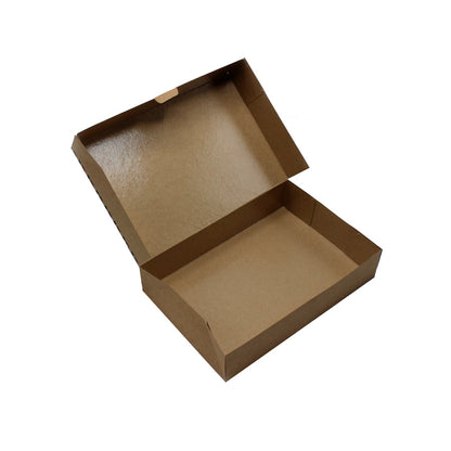 Custom Takeaway Boxes for Sushi 275g - Kraft and Black