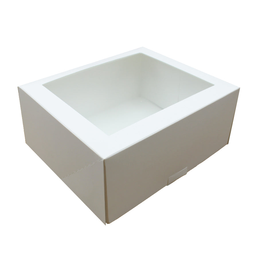 Caixas em Cartolina 250g com Janela e Tampa Basculante - Branco