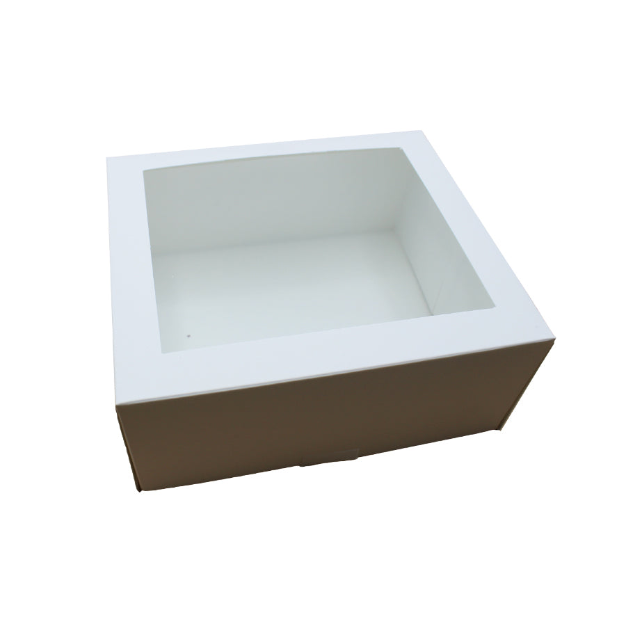 Caixas em Cartolina 250g com Janela e Tampa Basculante - Branco