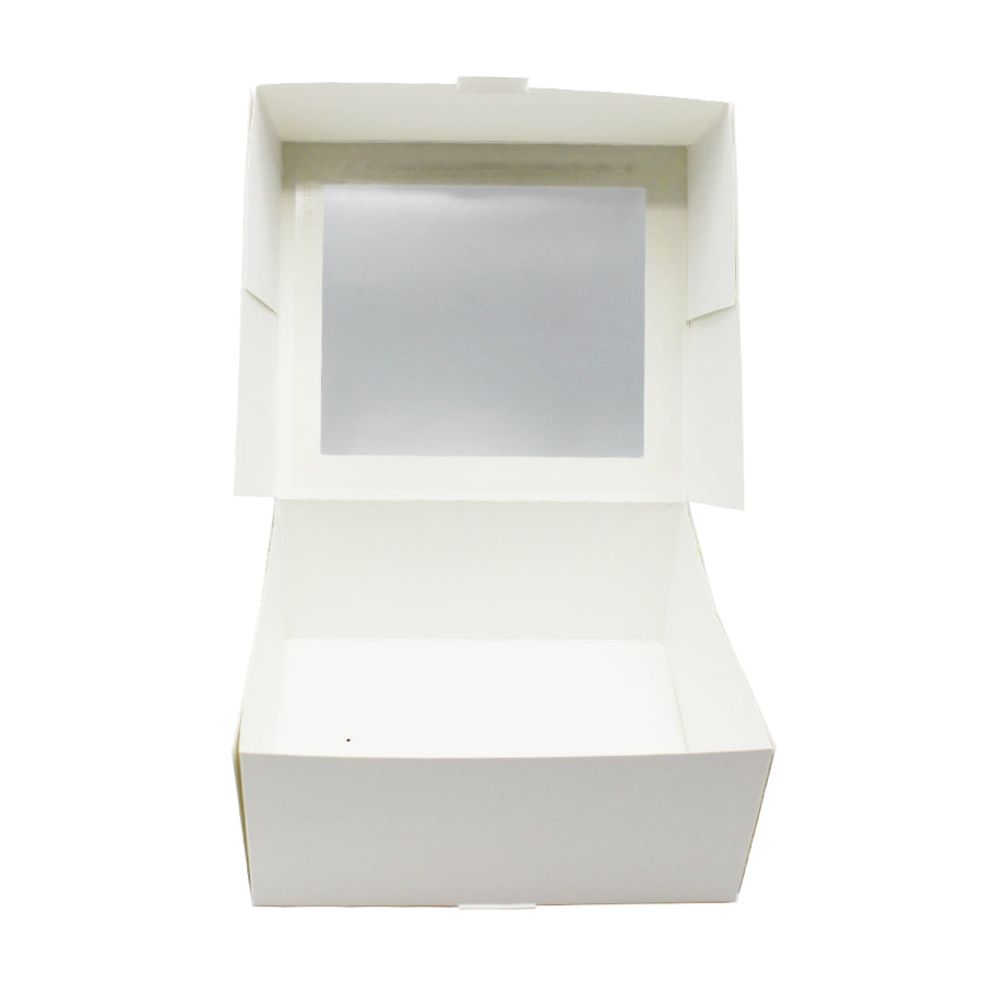 Caixas em Cartolina 250g com Janela e Tampa Basculante - Branco