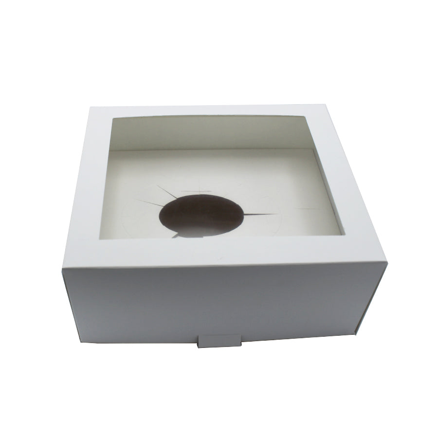 Caixas em Cartolina 250g com Janela e Tampa Basculante - Branco