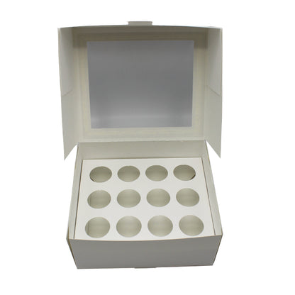 Cardboard Bases 250g for 12 Brigadeiros - White