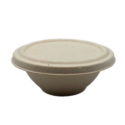Vasos de Caña de Azúcar para Postre - Marrón Claro - 200ml