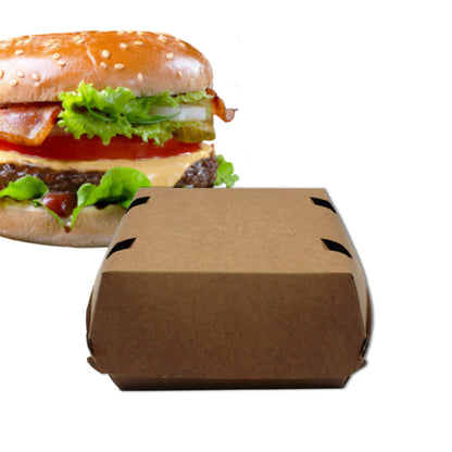Caixas Take-Away com Tampa - Kraft