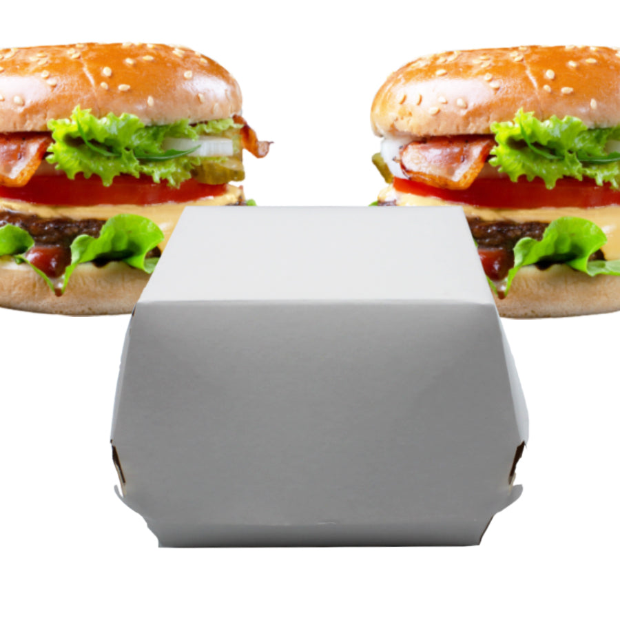Caixas Take-Away com Tampa - Branco