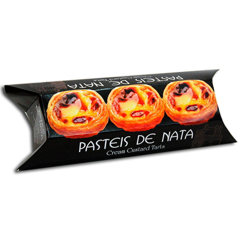 Caixas em Cartolina Folding para Pastéis de Nata - Multicor