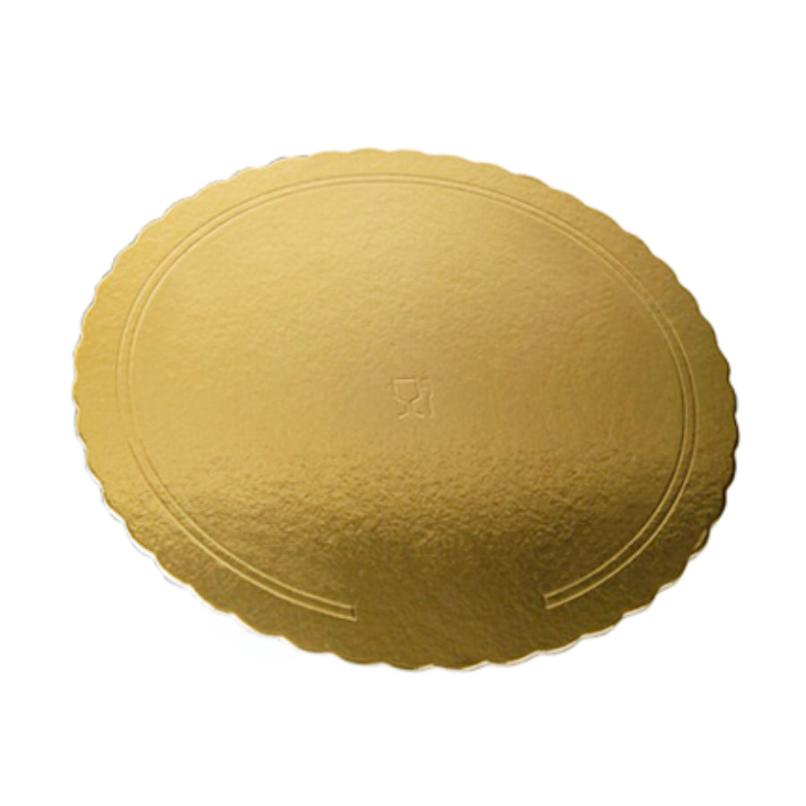 Plates with Round Wing - Gold