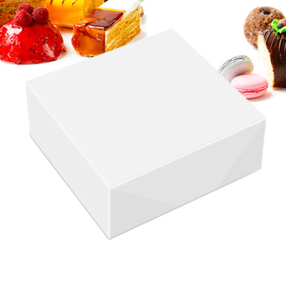 Caixas em Cartolina Folding para Bolos - Branco