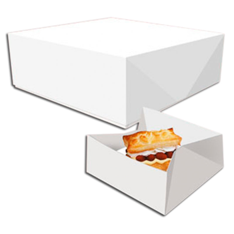 Caixas em Cartolina Folding para Bolos - Branco