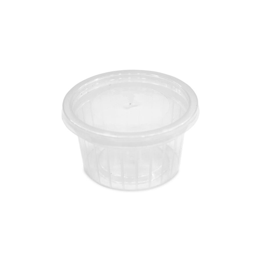 Envases para postres con tapa - Transparente