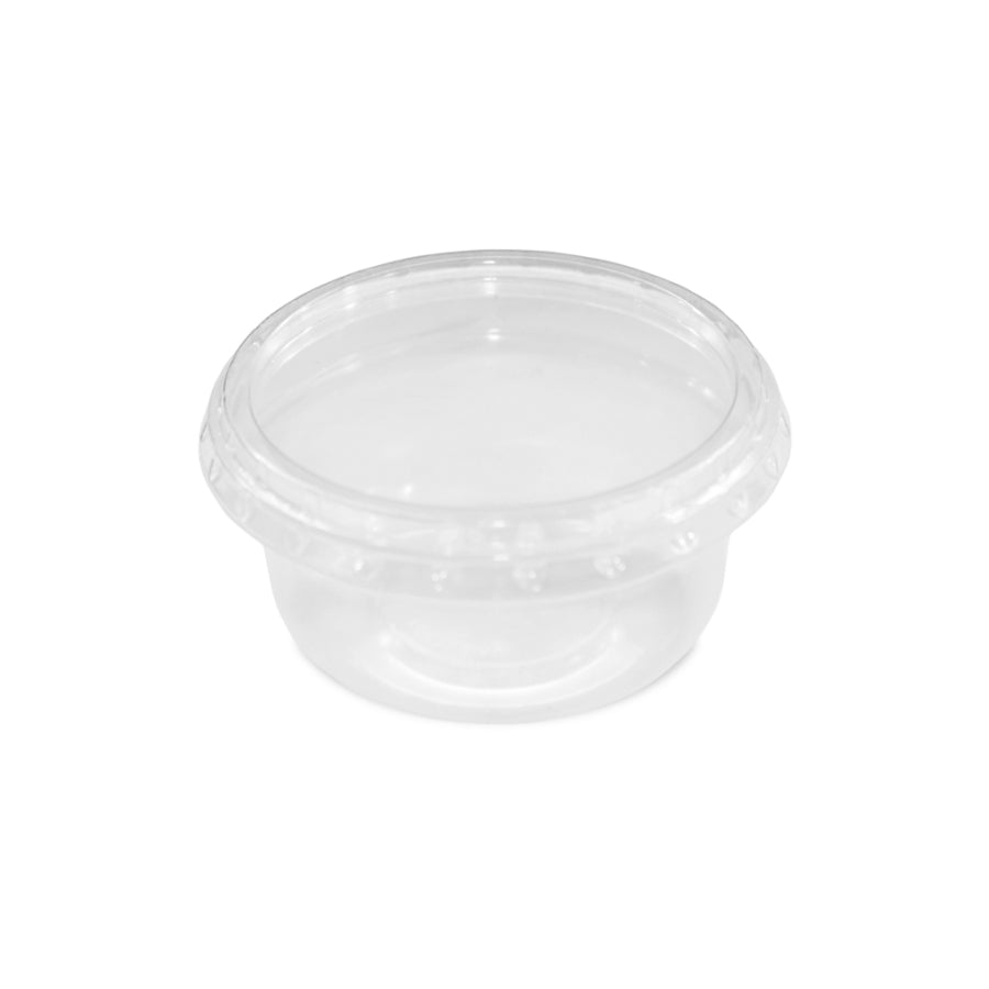 Envases para postres con tapa - Transparente