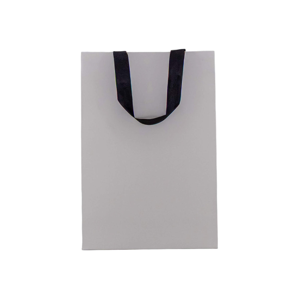 Sacos Premium Couché 250g com Fita - Plastificado Mate - Branco