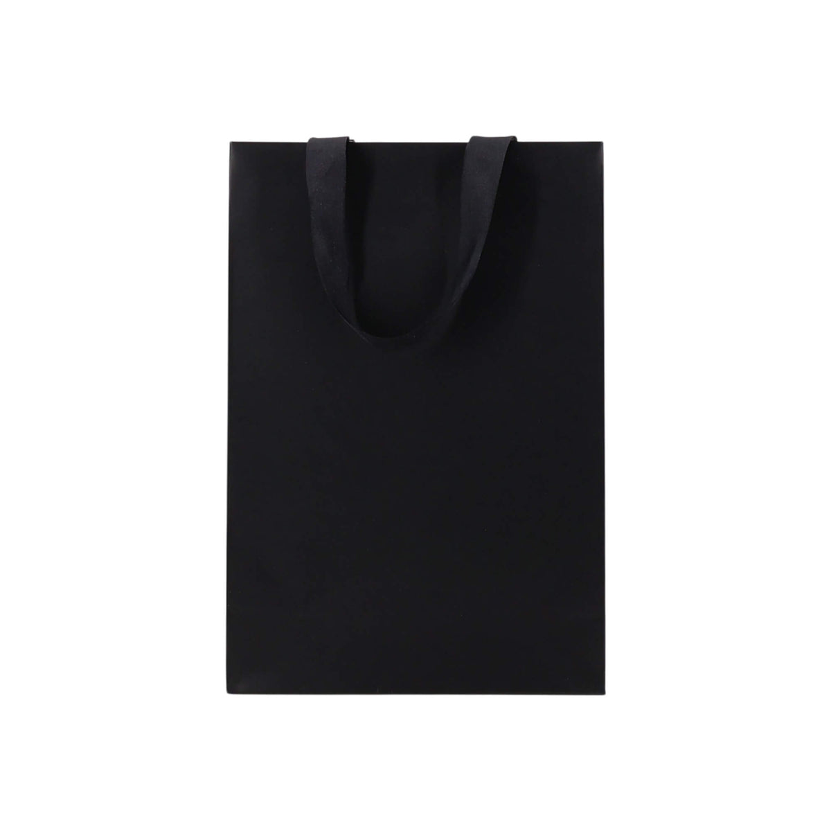 Sacos Premium Couché 250g com Fita - Plastificado Mate - Preto