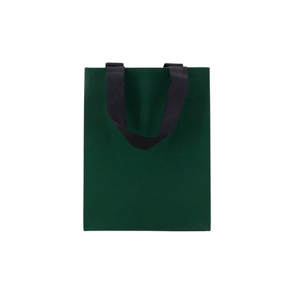 Sacos Premium Couché 250g com Fita - Plastificado Mate - Verde Escuro