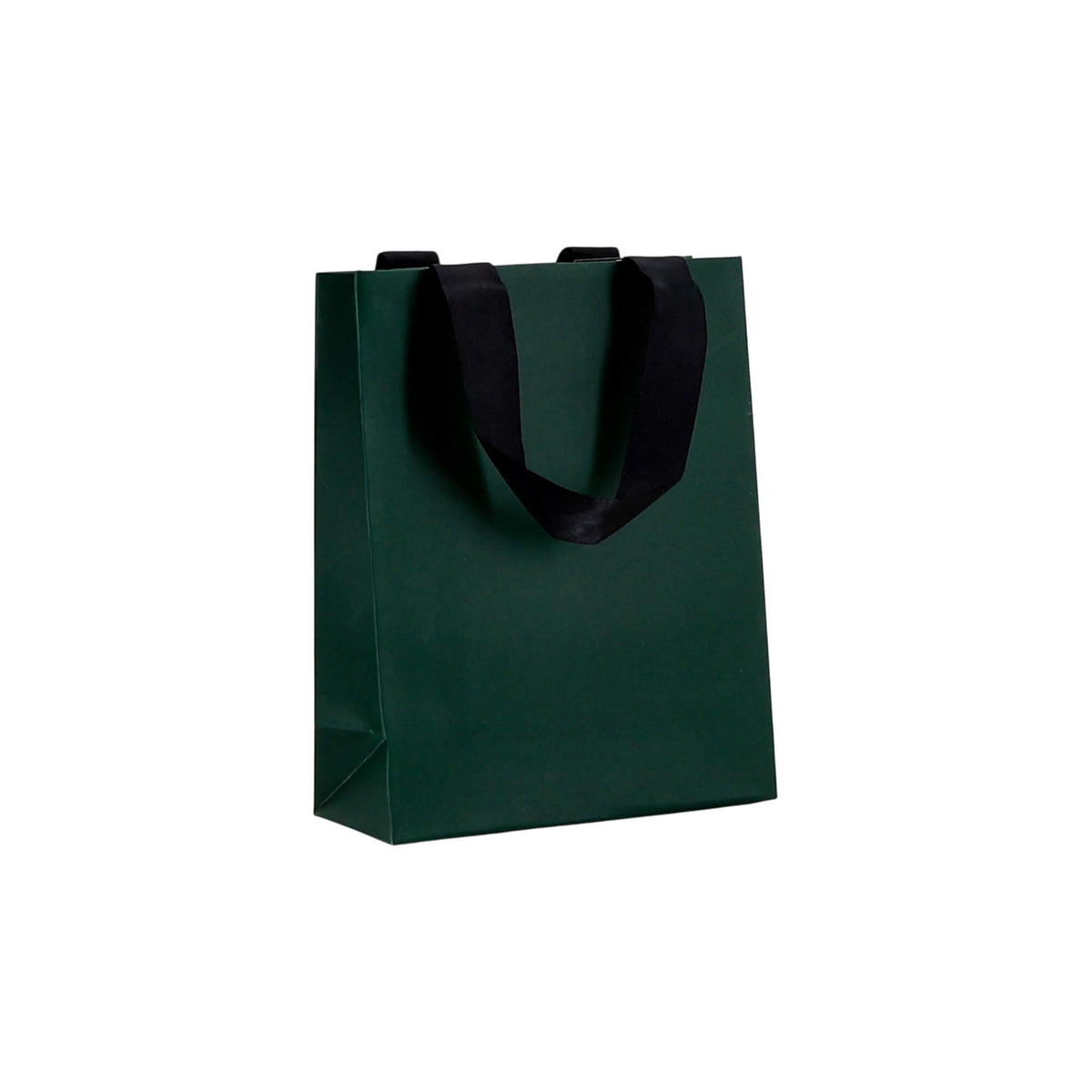 Sacos Premium Couché 250g com Fita - Plastificado Mate - Verde Escuro