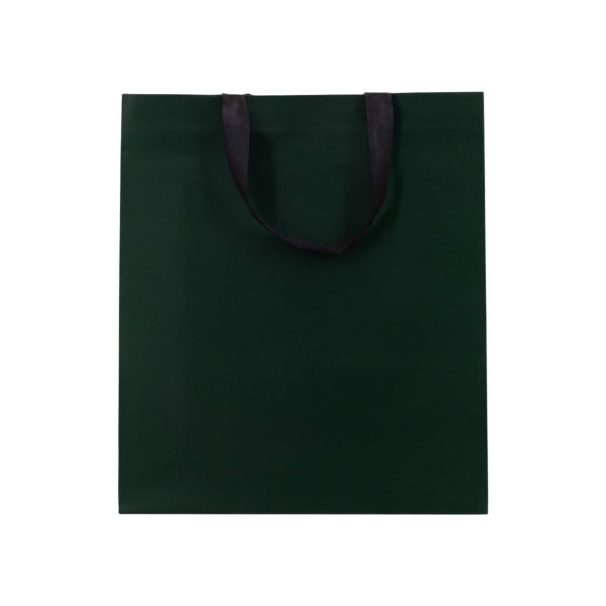 Sacos Premium Couché 250g com Fita - Plastificado Mate - Verde Escuro