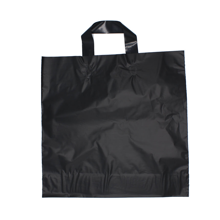 Flex-Handle Plastic Bags - Black
