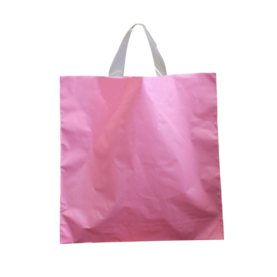 Plastic Bags Flex Handle - Pink