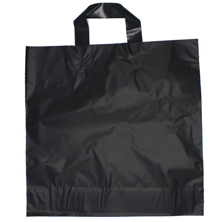 Flex-Handle Plastic Bags - Black