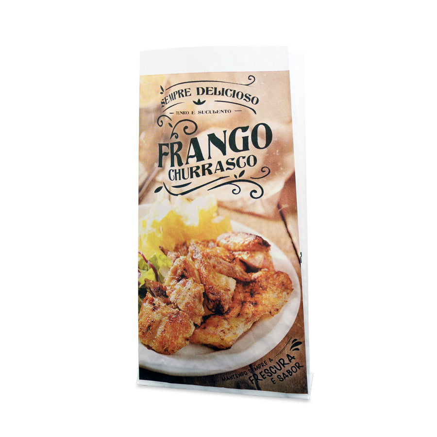 Bolsa de Papel Vegetal para Pollo Asado - Multicolor