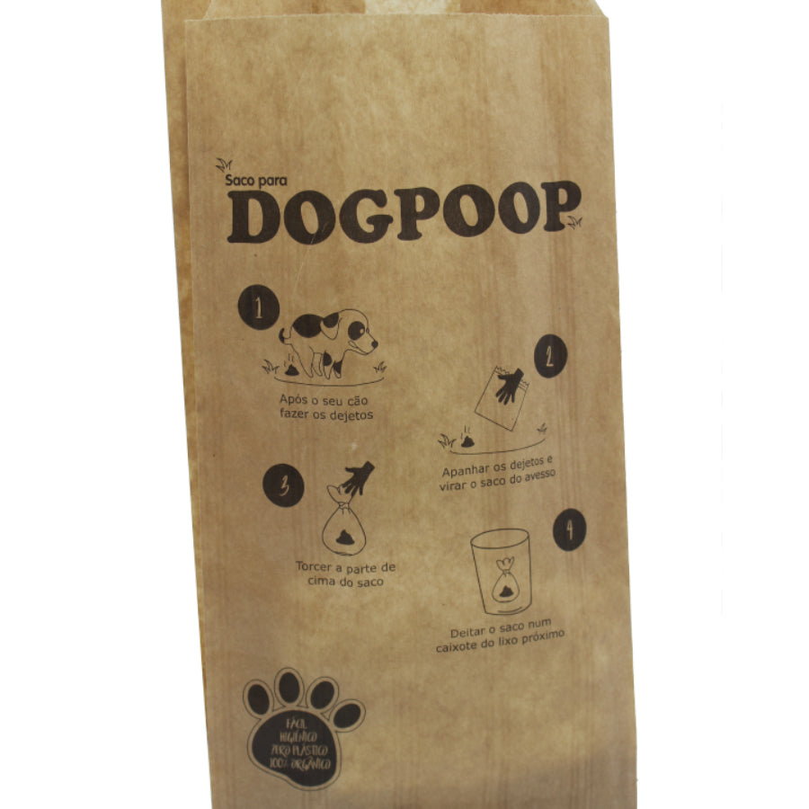 Natural Kraft Sachets 35g - Kraft - "Dog Poop"