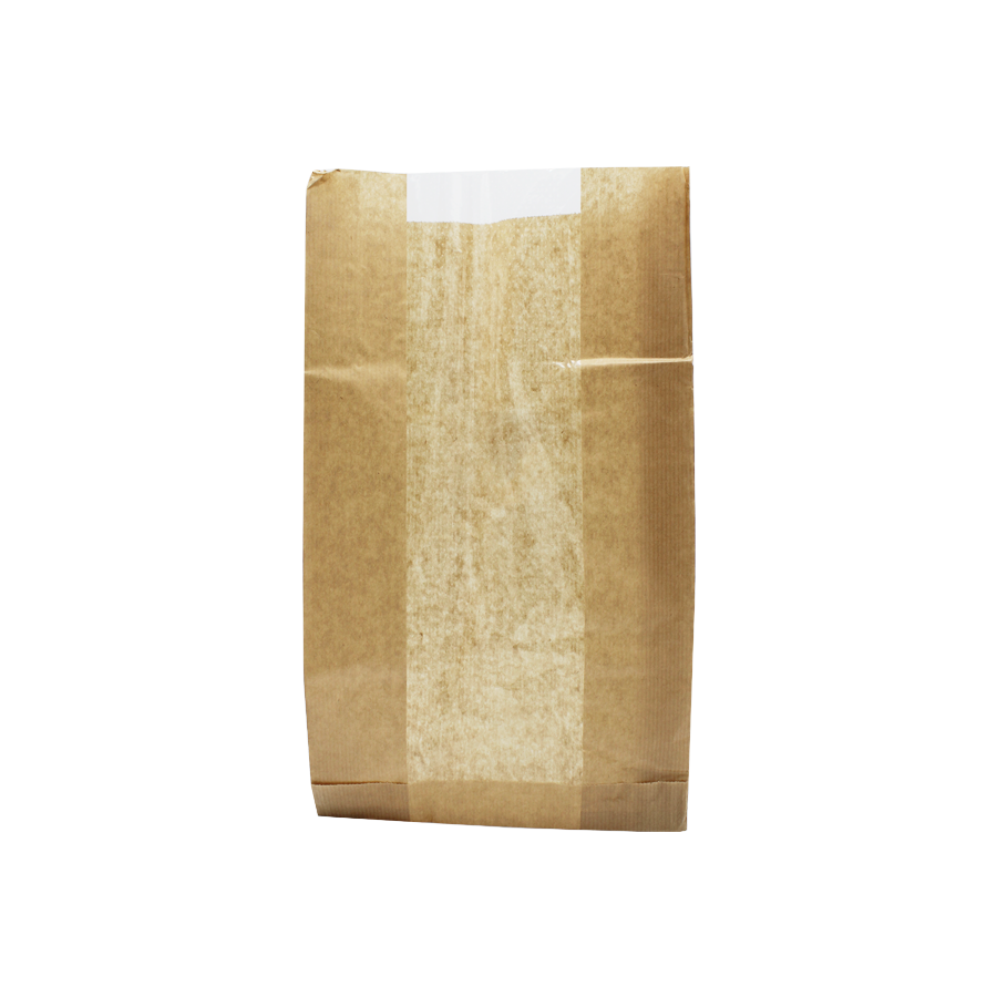 Natural Kraft Pouches with Window - Kraft