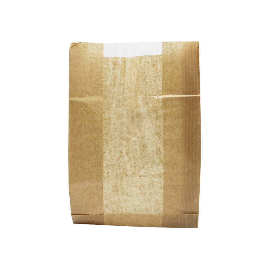 Natural Kraft Pouches with Window - Kraft