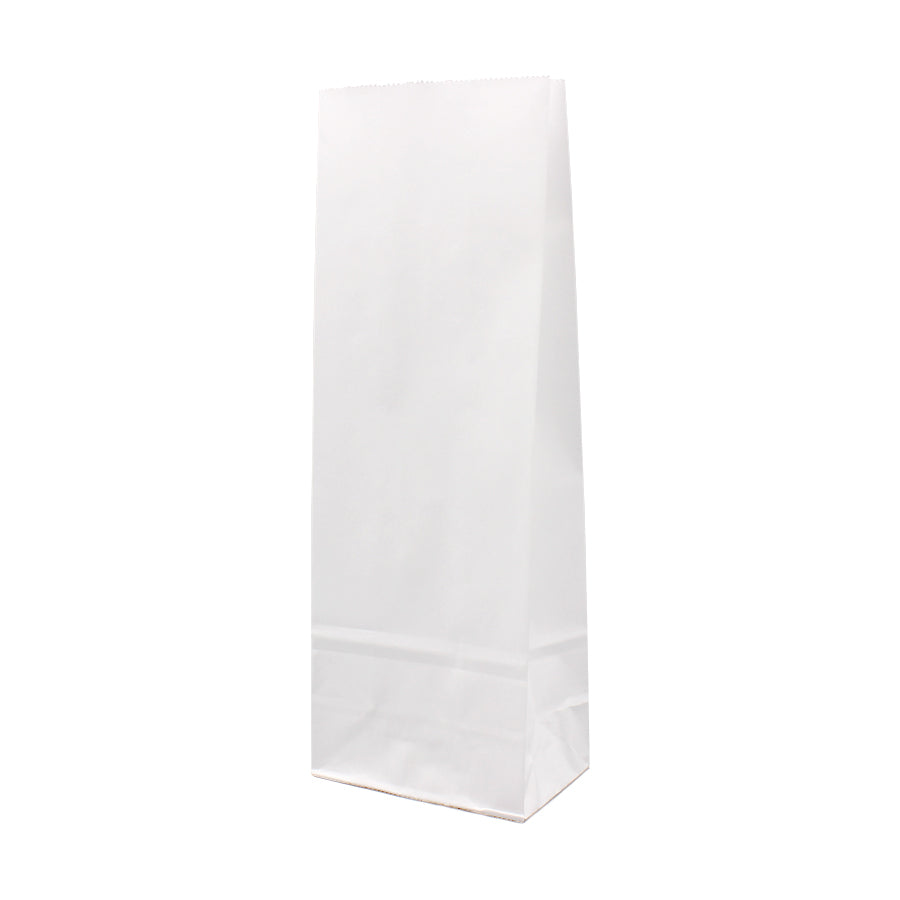White Kraft "SOS" Pouches 70g - White