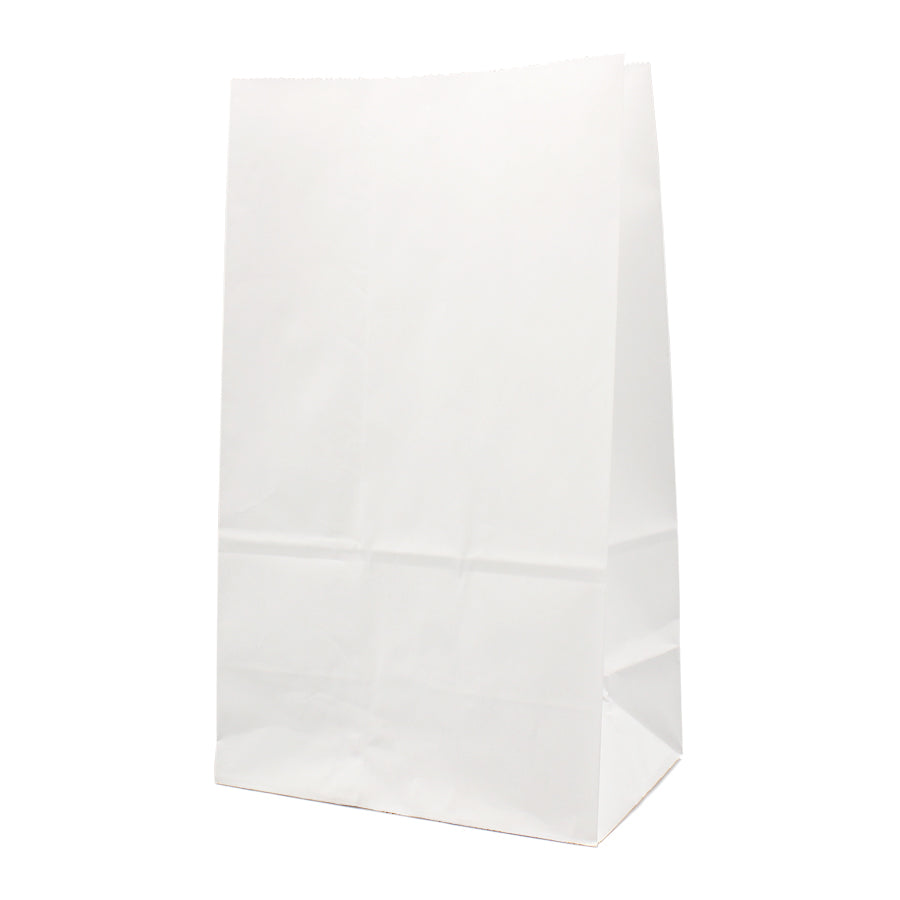 White Kraft "SOS" Pouches 70g - White