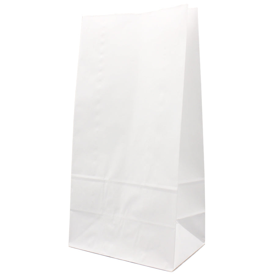 White Kraft "SOS" Pouches 70g - White