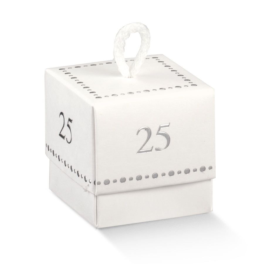 Caixas com Tampa e Fundo - Branco - "25"