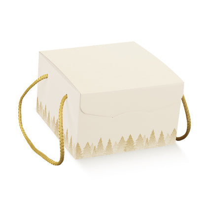 Secret Boxes with Cord - White - "White Forest"