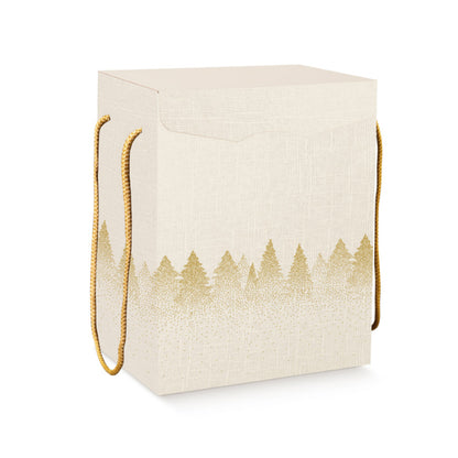 Secret Boxes with Cord - White - "White Forest"