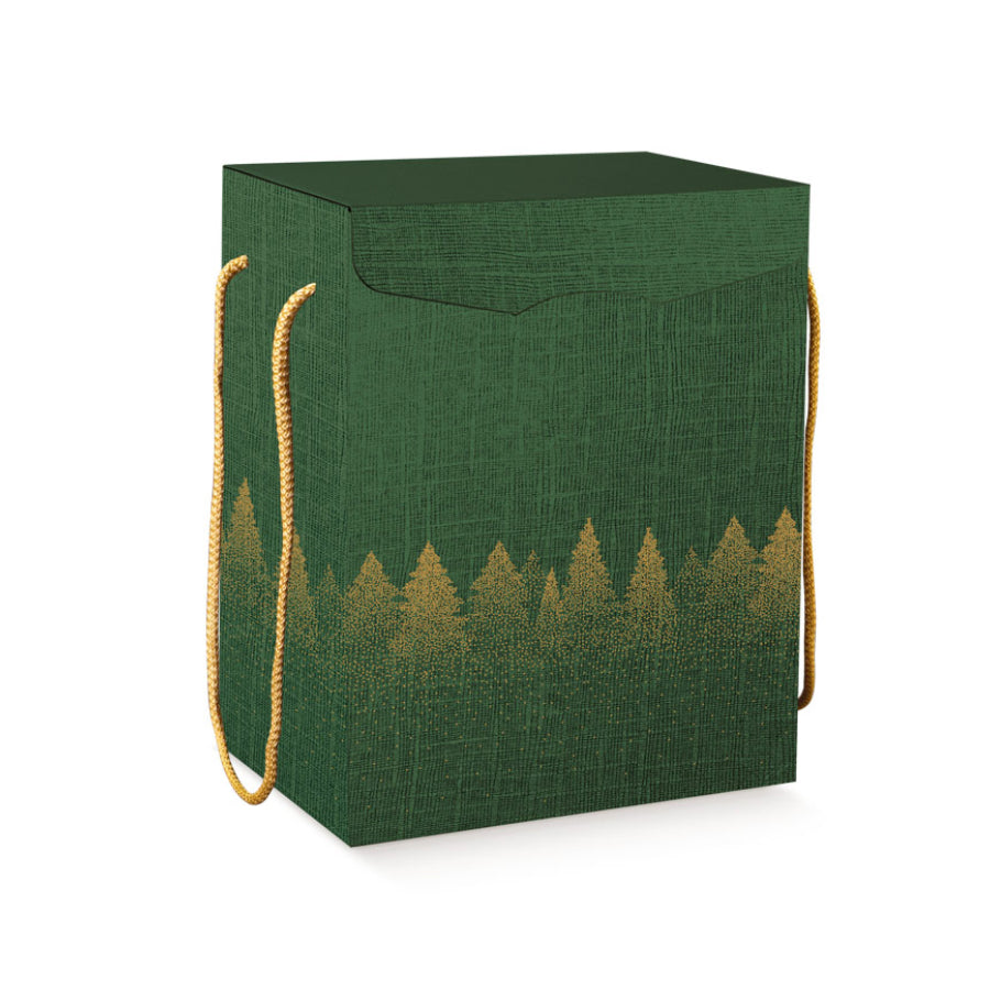 Cajas Secretas con Cordón - Verde - "Green Forest"