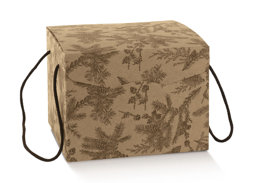 Caixas Segreto com Cordão - Kraft - "Magic Forest"