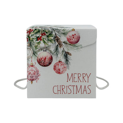 Caixas com Cordão - Branco, Vermelho e Branco - "Addobbi di Natale"