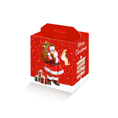 Hamper Box - Red - "Arriva Babbo Natale"