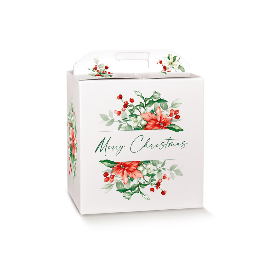 Gift Box - Multicolored - "Christmas Flower"