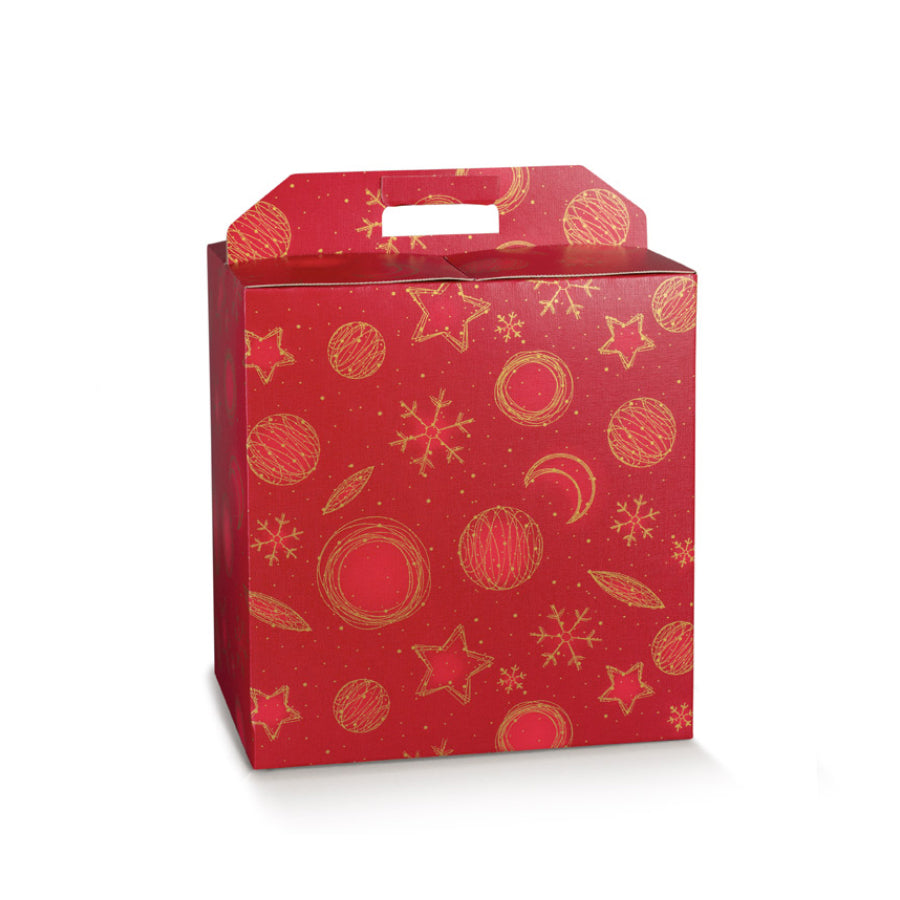 Hamper Box - Red and Gold - "Red Universe"