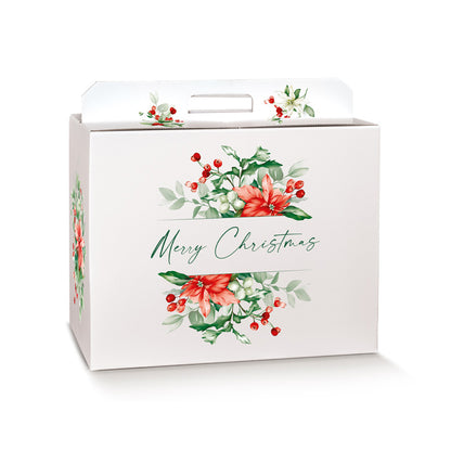 Gift Box - Multicolored - "Christmas Flower"