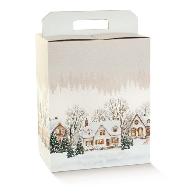 Hamper Box - Multicoloured - "Christmas Village"
