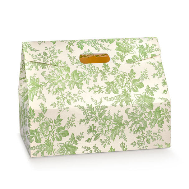 Hamper Box "Baulotto" - Green - "Jouy Verdino"