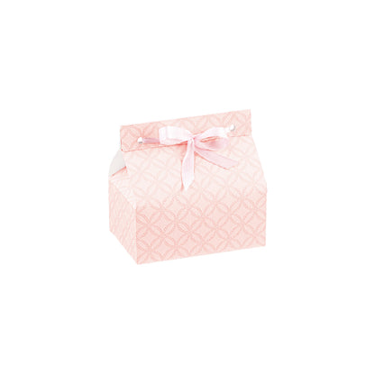 Caixas Chic com Furos - Rosa - "Matelasse"