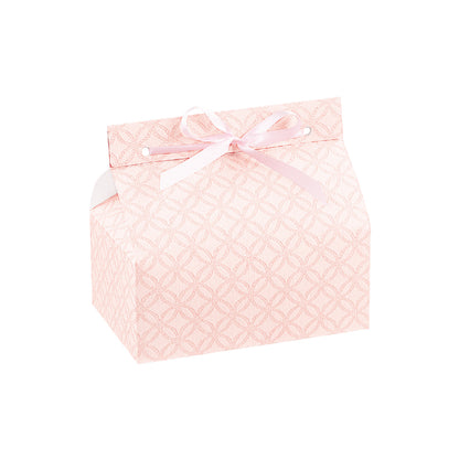 Caixas Chic com Furos - Rosa - "Matelasse"