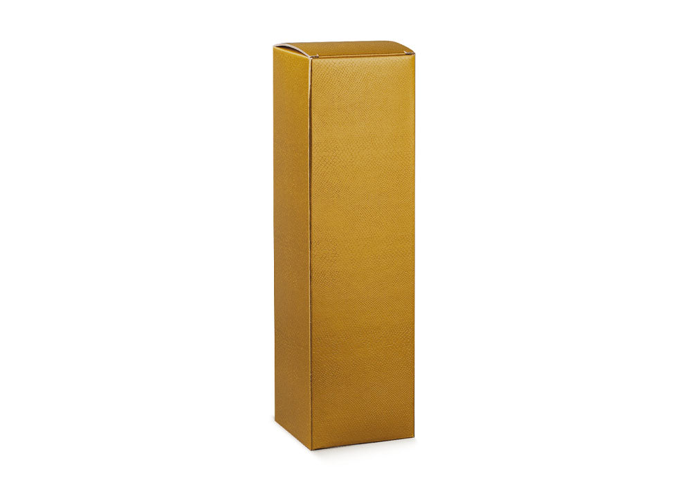 Gift Box for 1 Magnum Bottle - Gold - "Skin"