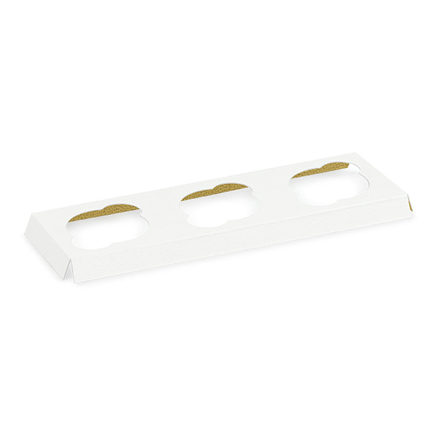 Bases para Cupcakes con Aberturas de 60mm - Oro - "Piel"